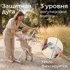 Чемодан UNIX Kids Коляска / Stroller Ocean серый