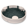 Песочница UNIX Kids Round круглая 120 см бежевый