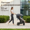 Коляска прогулочная UNIX Kids Vento / Венто тёмно-серый