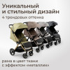 Коляска прогулочная UNIX Kids Vento / Венто оливковый