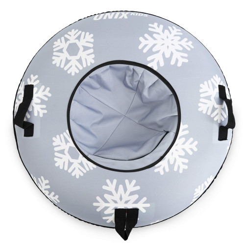 Тюбинг UNIX Kids Snow / Снег (105 см) серый